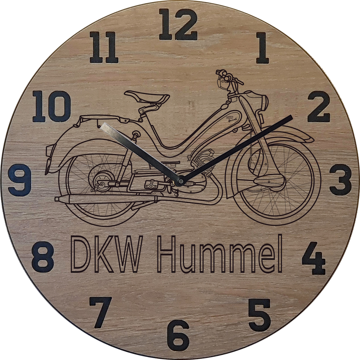 DKW Standaard hpl klok